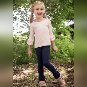 Matilda Jane Light Pink Puffer Tee, Size 16, EUC Top Shirt